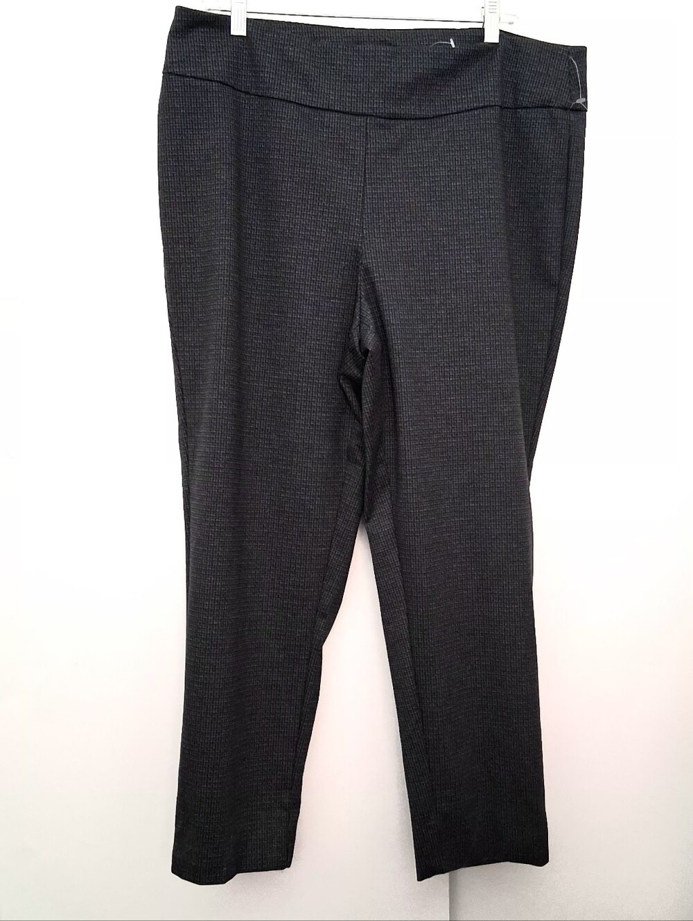 ZAC & RACHEL Dark Gray Straight Leg Pull-On Pants Size 2x